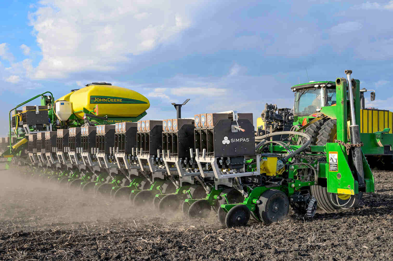 SIMPAS on 24-row planter